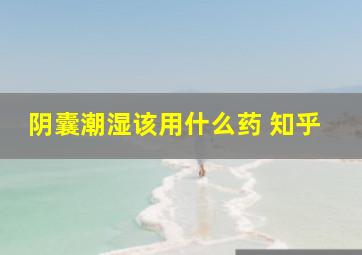 阴囊潮湿该用什么药 知乎